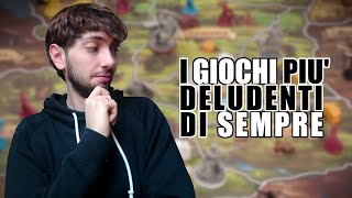 I GIOCHI DA TAVOLO che mi hanno più DELUSO di sempre  Top 10 [upl. by Carlene288]