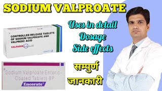 Sodium valproate tablet  Sodium valproate gastro resistant tablet ip 200 mg  Valparin tablet [upl. by Annahc757]