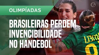 Brasil para na Espanha e perde primeira no handebol feminino nas Olimpíadas [upl. by Ignatius908]