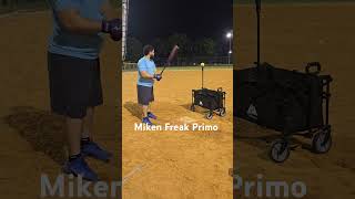 Miken Freak Primo Maxload USSSA Slowpitch Softball  BP [upl. by Audun]