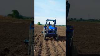 Eicher 480 tractor work in field [upl. by Obadiah454]