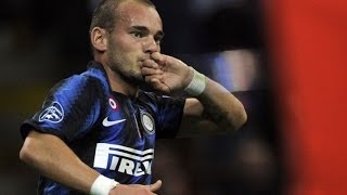 WESLEY SNEIJDER  All Goals in Serie A  20092012 [upl. by Roxana]