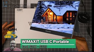 Wimaxit Portable Monitor [upl. by Baler]