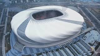 Football stadium with ETFE roof [upl. by Nylg749]