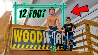 WOODWARD CAMP HIGH JUMP CONTEST ON SCOOTER Fails [upl. by Janice]