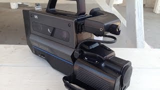 1987 Sears VHS movie camcorder Unpacking and repair [upl. by Gerick]