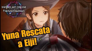 Yuna y Eiji VS skull reaper  Sword Art Online Fractured Daydream Gameplay Español [upl. by Kara-Lynn288]