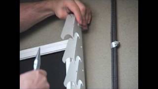 Aluminum Window Awning Installation Part 4  Step 3 [upl. by Tearle]