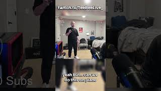 twitch  DAY 6 Unicycle stream TeeBee drops a bomb [upl. by Oivaf]