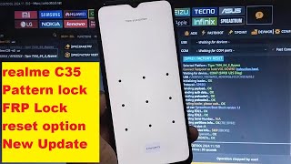 Realme C35 RMX3511 FRP  Pattern Lock Remove By Unlock Tool [upl. by Zucker933]