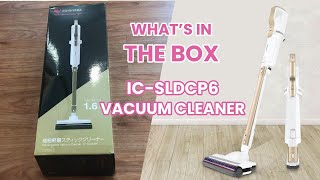 Unboxing Iris Ohyama Cordless Vacuum Cleaner ICSLDCP6 [upl. by Esoranna]