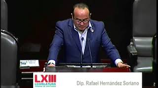 Dip Rafael Hernández PRD  Ley General de los Derechos de Niñas Niños y Adolescentes [upl. by Chane]