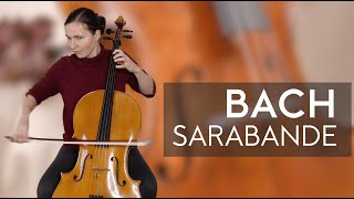 Bach  Sarabande Cello Suite No 2 in D minor BWV 1008  Jeanne Dorche [upl. by Peregrine]