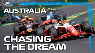 Chasing The Dream The Magic Of Melbourne  Behind The Scenes F2  2024 Australian Grand Prix [upl. by Ahselaf755]