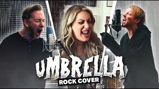 Rihanna  Umbrella Rock Cover by RomainUghetto amp TheAnimalInMe [upl. by Raman]