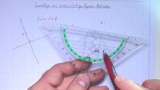 vwoklas1124 Loodlijn en evenwijdige lijnen tekenen [upl. by Sillig]