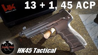 Reviewing the HK45 Tactical w disassembly [upl. by Drarehs538]