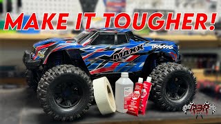 Traxxas XMAXX 8s Belted  Body Reinforcement [upl. by Oalsinatse801]