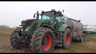 Gülle Fahren 2016 mit Fendt 930 und Wienhoff Fass  Maschinen Gemeinschaft Hamern [upl. by Bil]