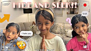 HIDE AND SEEK🩷😁  Manhas Life Vlog  SOO FUNNY [upl. by Giff]