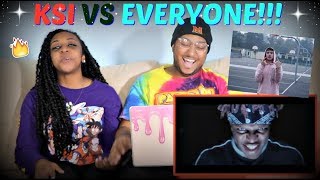 KSI quotAres Quadeca Diss Trackquot Official Video REACTION [upl. by Dahc431]