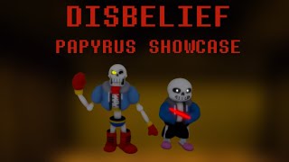 Disbelief Papyrus Showcase UJD ALL PHASES [upl. by Ceil]