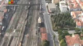 Le immagini dellincidente ferroviario della Polizia Scientifica  Viareggio 30 giugno 2009 [upl. by Skees]