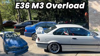 I Bought THREE BMW E36 M3s In 24 Hours and Two Are Very Broken [upl. by Idden]