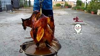 中秋烤雞茄冬蒜頭雞 MidAutumn Festival roast chicken [upl. by Yajiv]