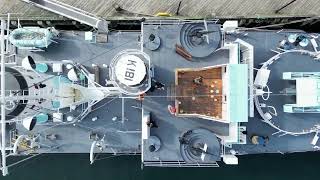 Drone Footage of HMCS Sackville [upl. by Urban]