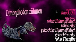 🦕 Dimorphodon zähmen 🦖 Lieblingsbeschäftigung 💕 ARK Ascended [upl. by Anoyek]