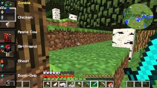 COLLECTING PETS  Minecraft Crazy Craft 30 YouTuber Survival  S1 EP3 [upl. by Oht]