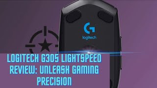 LOGITECH G305 LIGHTSPEED The Ultimate Wireless Gaming Mouse  Review [upl. by Garnett]