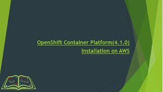 OpenShift Container Platform OCP 410 installation on AWS [upl. by Naibaf]