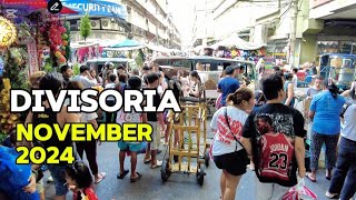 DIVISORIA The Busiest Streets  Street Market  Real Life Actions  Walking Tour Divisoria Manila [upl. by Jezabelle989]