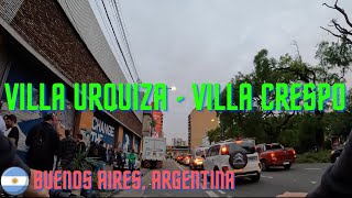 VILLA URQUIZA  VILLA CRESPO  Buenos Aires 🇦🇷 [upl. by Maillij]