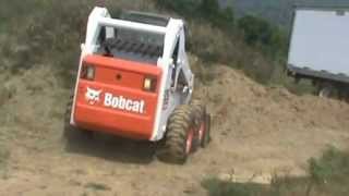 2005 Bobcat S250 Skid Steer Loader Kubota Diesel For Sale On Ebay Mark Supply Co [upl. by Annoyi170]