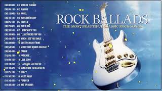 Best Rock Ballads 70s 80s 90s  The Greatest Rock Ballads Of All Time [upl. by Neliak]