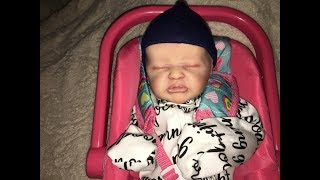 Reborn Baby Doll Crying Intro  Tip to keep your reborn safe [upl. by Eatnoled237]