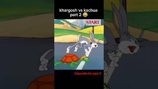 Khargosh vs kachua part 2  dorytalk  funny cartoon explanation [upl. by Haisa]