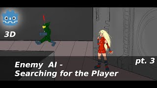 Godot 4 Enemy Searching for the Player [upl. by Othelia]