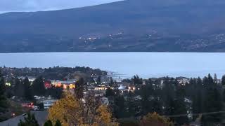 Oct 19th 24 evening weather update West KelownaKelowna Bc Canada no atmospheric river in Okanogan [upl. by Latoye]