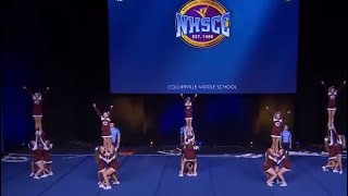 Collierville Middle School UCA Nationals 2024 Finals [upl. by Leirrad]