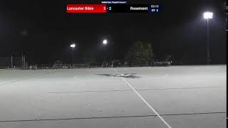 Rosemont College 7 VS Lancaster Bible 11 Round 1 United East Playoffs [upl. by Suiratnod]