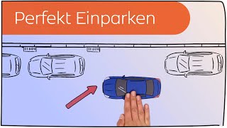 Perfekt Einparken in 2 Minuten erklärt [upl. by Sadoc317]