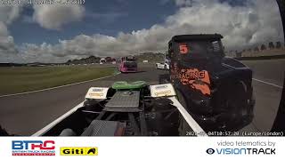 VisionTrack  British Truck Racing Championship  Thruxton July 2021 [upl. by Atrebla]