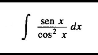 Integral Trigonométrica Leithold 41 Ej 25 [upl. by Eilak]