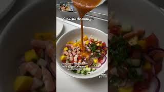 Ceviche de mango ceviches mango seafood mariscos fypyoutube fyp comidasmexicanas veracruz [upl. by Aggappe]