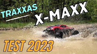 Traxxas XMaxx 8S Power 😍 Test 2023 😁 Best RC Bash Monster Truck Unboxing [upl. by Novanod]