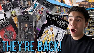 THEY’RE BACK Star Wars The Black Series ReReleases  Toy Hunt [upl. by Anneiv503]